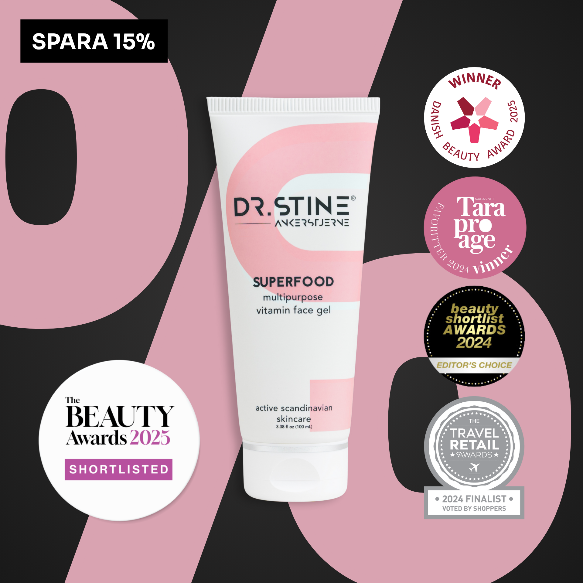 Abonnement SUPERFOOD multipurpose vitamin face gel 100 ml